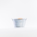 Location Seau en zinc avec anse pour cendrier