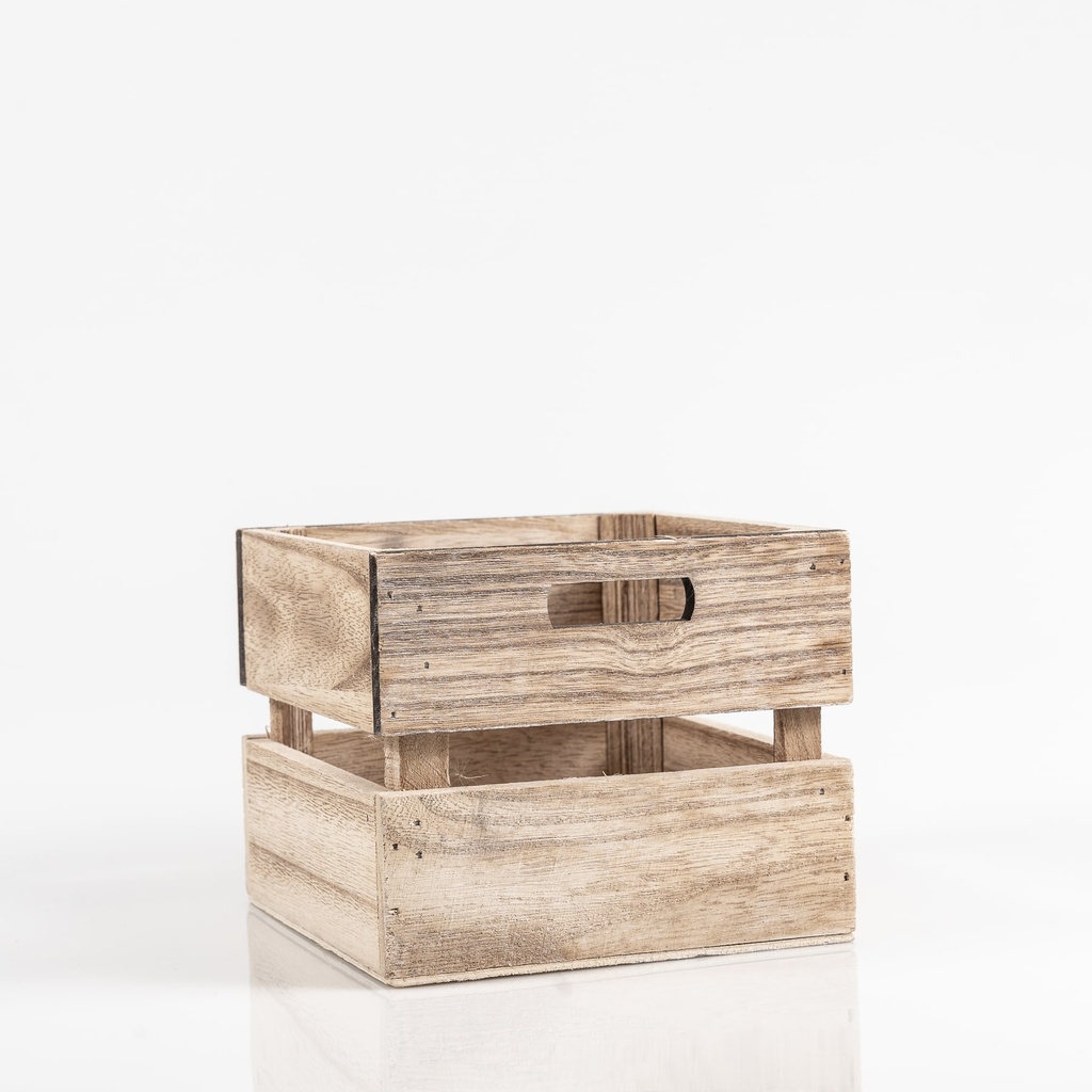 Location Petite caisse en bois carrée