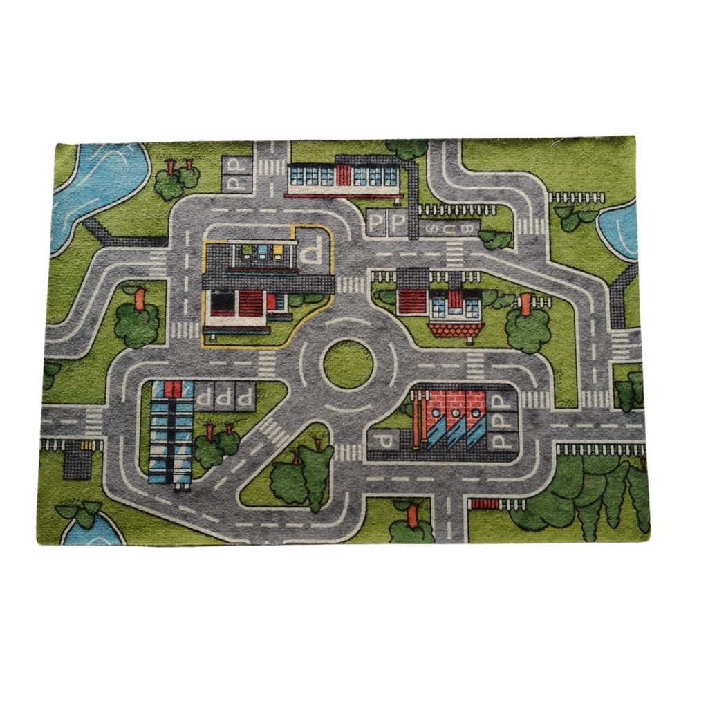 Location Tapis de jeux circuit de voiture avec parking