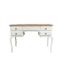 Location Bureau vintage blanc dessus en bois