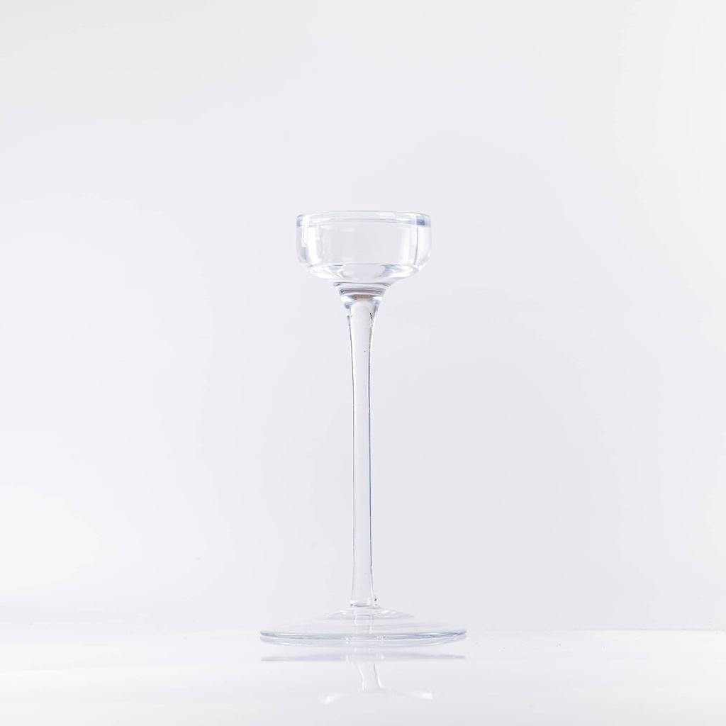 Location Bougeoir en verre XL