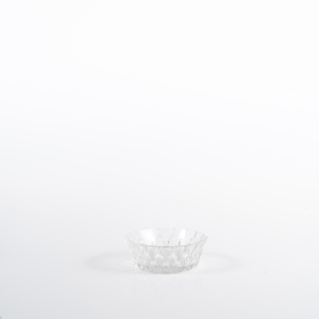 Location Petit photophore en verre biseauté