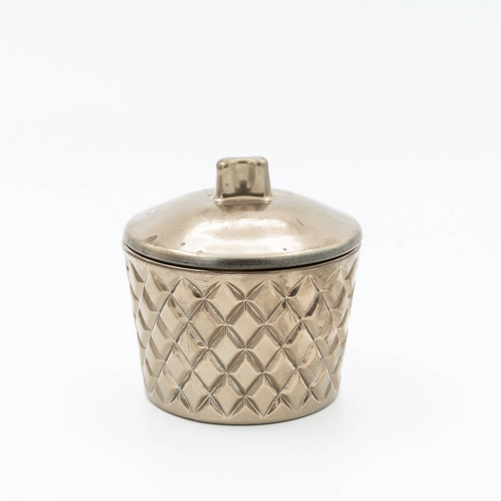 Location Boite en verre dorée