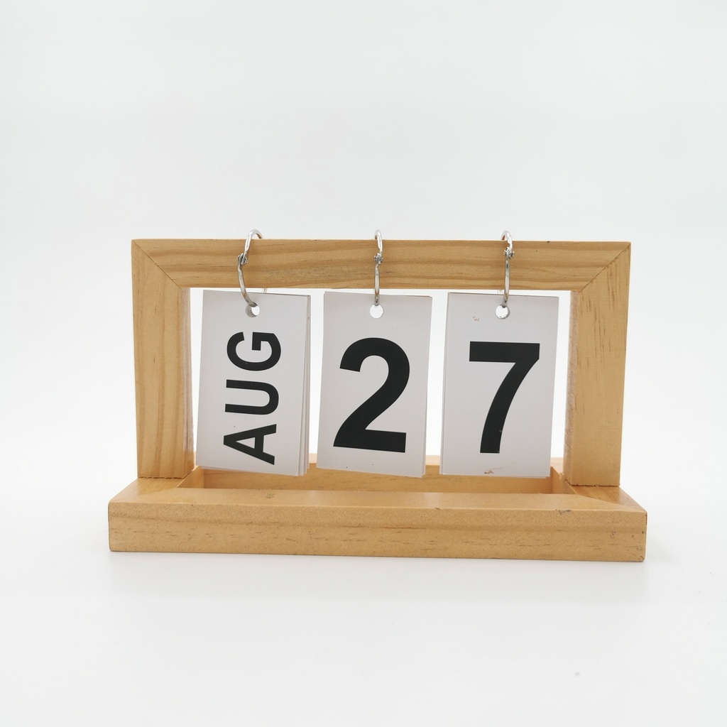 Location Calendrier à dater à cartes suspendues