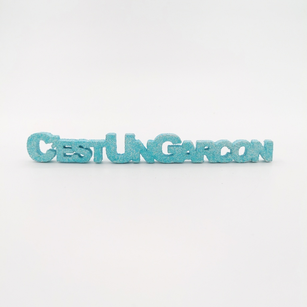 Location C'est un garçon bleu pailleté