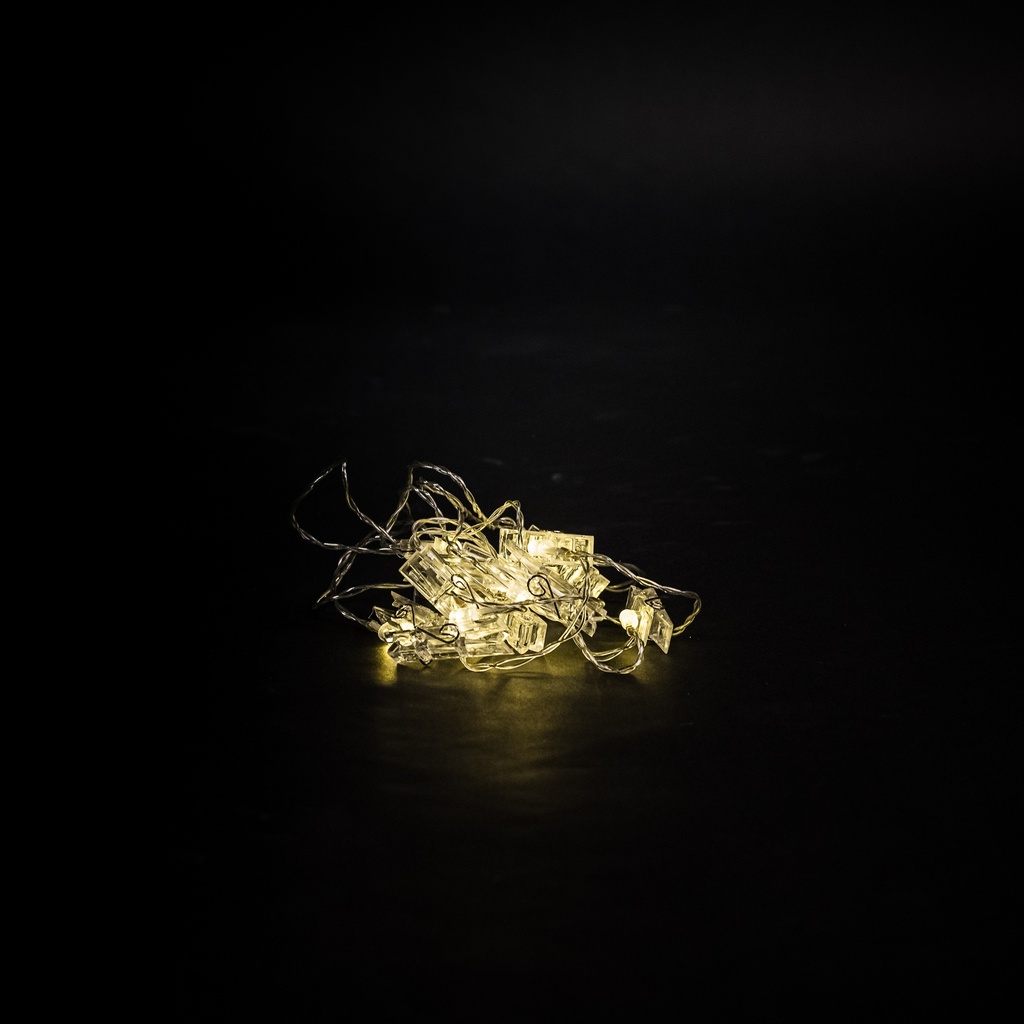 Location Guirlande de 10 pinces lumineuses