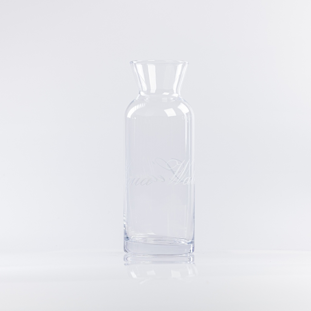 Location Carafe en verre "l'eau" 1L