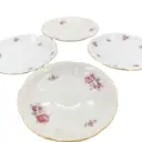 Location Sous-tasse à café fleurie dépareillée (motifs variables)