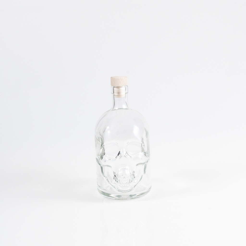 Location Petite bouteille tête de mort