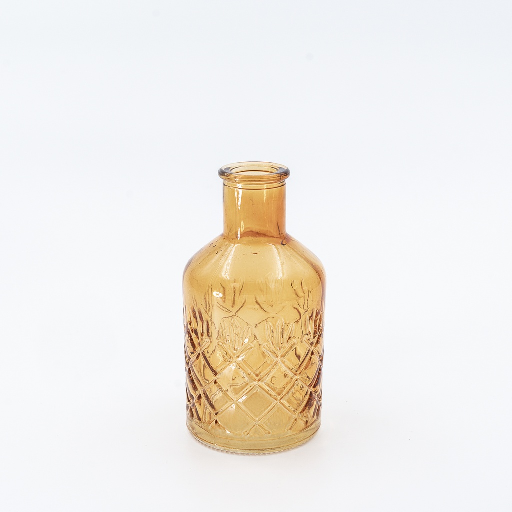 Location Soliflore cognac caramel à motifs géométriques