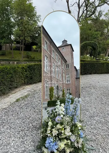 [T133] Location Miroir de bienvenue sur pied