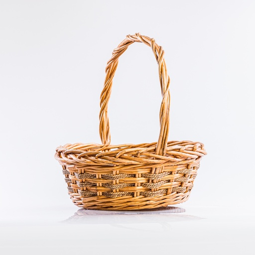 [A008] Location Panier en osier rond