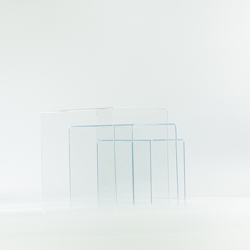 [A024] Location Présentoir gigogne plexiglas petit