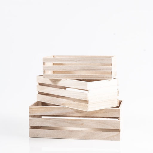 [A087] Location Trio petites boites en bois