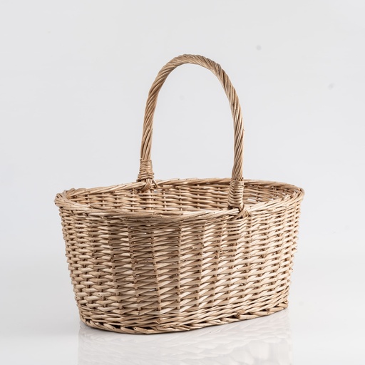 [A095] Location Panier en osier ovale grand format