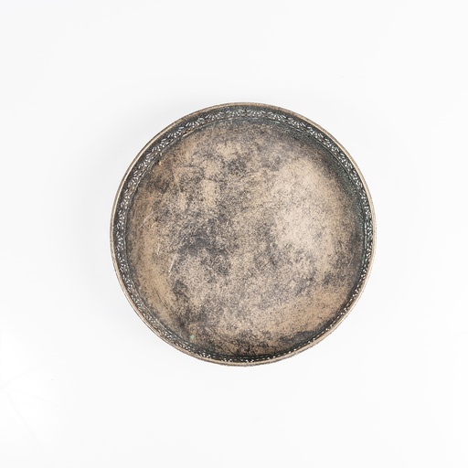 [A111] Location Plateau métallique bronze effet vieilli