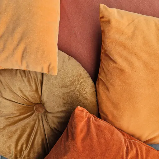 [A180] Location Coussin orange - terracotta (variable)