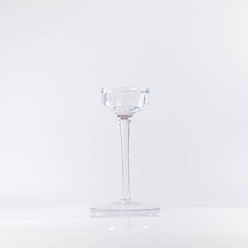 [B037] Location Bougeoir en verre L