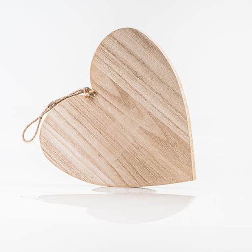 [D113] Location Suspension coeur en bois