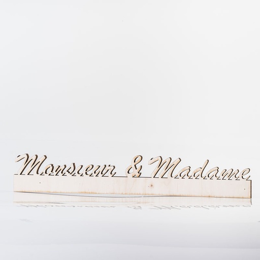 [D115] Location Monsieur & Madame en bois