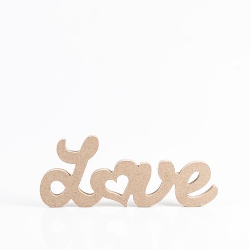 [D182] Location Ecriture love en bois