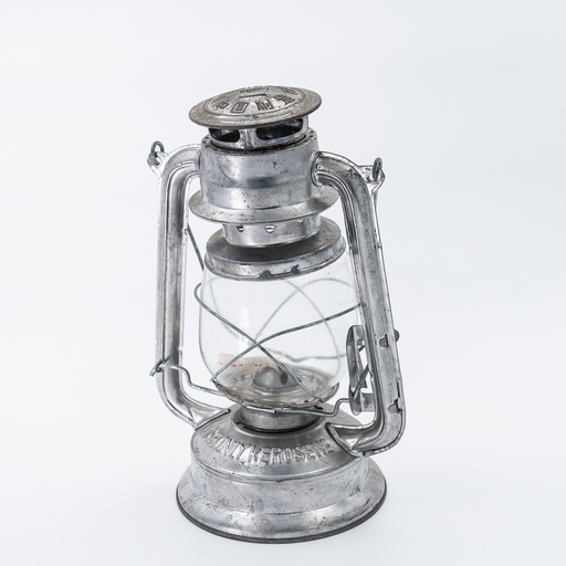 [D202] Location Lanterne de mineur argentée