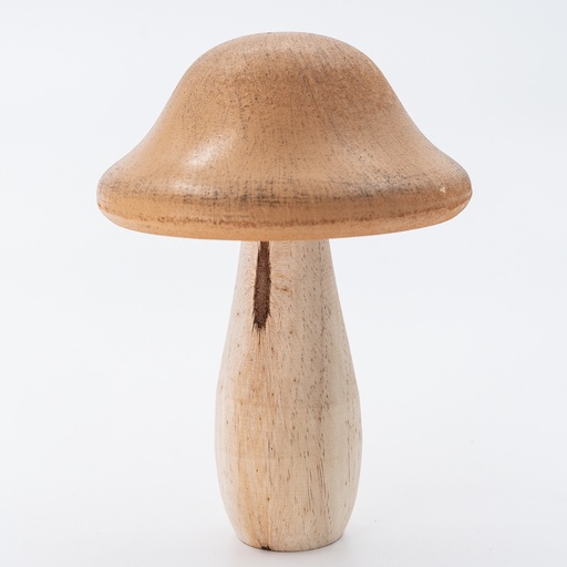 [D207] Location Champignon en bois brun clair