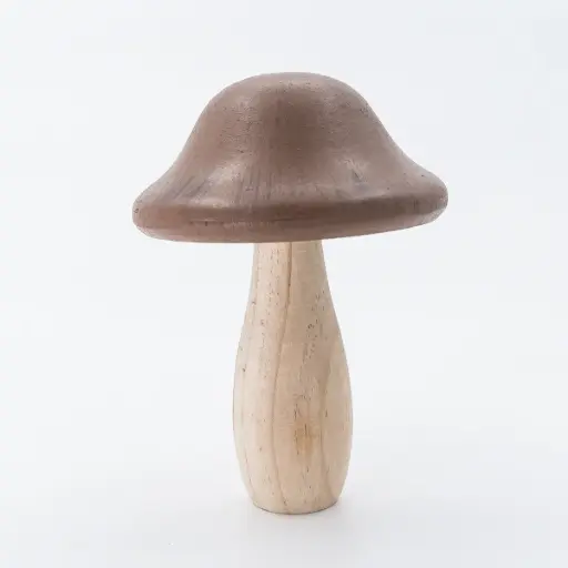 [D209] Location Champignon en bois marron