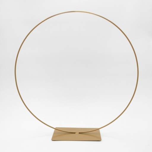 [D308] Location Anneau doré sur socle L