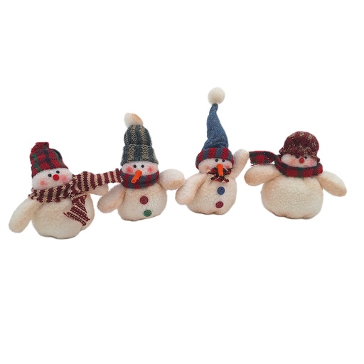 [D327] Location Bonhomme de neige avec bonnet et écharpe (variés)