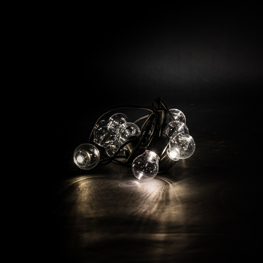 [L004] Location Guirlande 12 ampoules guinguette sur prise