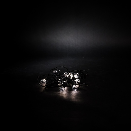 [L006] Location Guirlande 12 ampoules guinguette mini sur piles