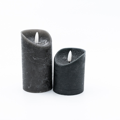 [L038] Location 2 bougies led noires