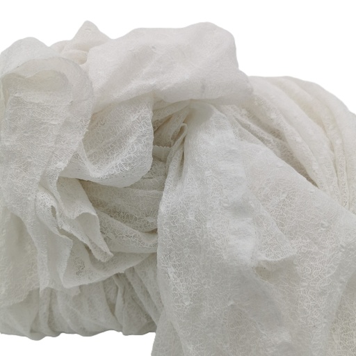 [N044] Location Tissu voilage dentelle 6m50