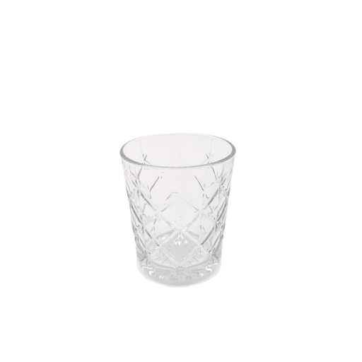 [S095] Location Verre à eau à motifs gravés