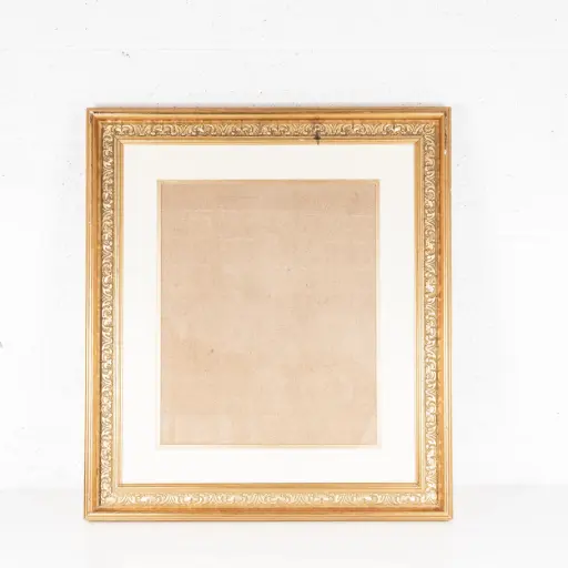 [T067] Location Grand cadre doré avec vitre